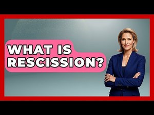 What Is Rescission? - Law School Prep Hub
