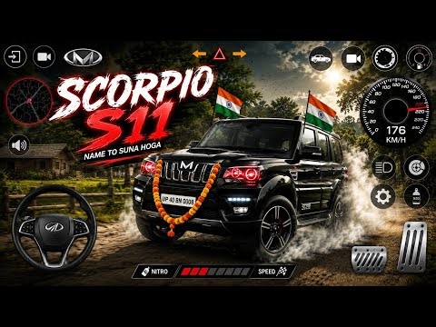 Modified Mahindra Thar Games:Indian Red Thar (Gadi Wala Games) Car Game Android Game - #2025