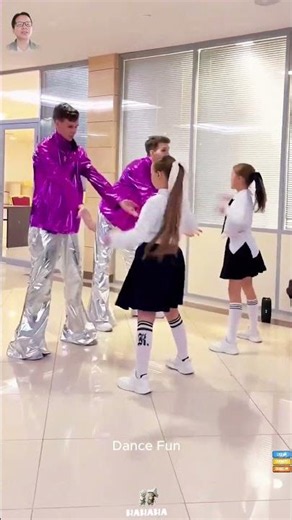 Shufle dance whit lady #happydance #viralvideo #fypシ゚viral