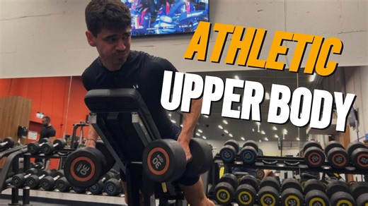 Upper body training for athletes: complete workout