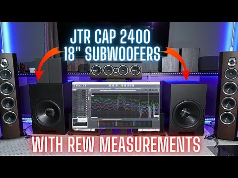 JTR CAP 2400 Review! How Does It Measure w/ REW? How Does It Compare to Other JTR Subwoofers?