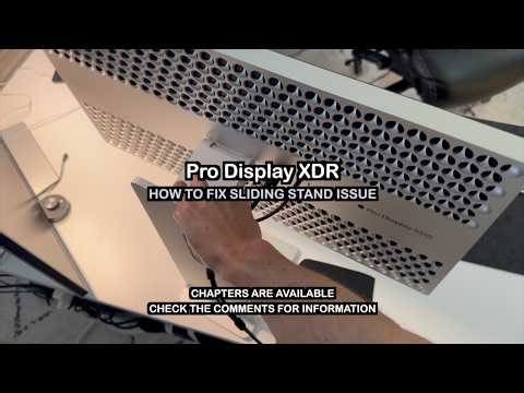 How To: Fix Sliding Stand Issue | Pro Display XDR