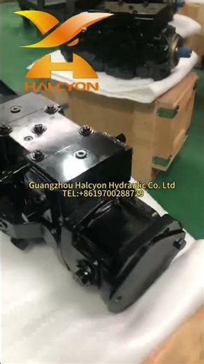Watch: Skip Steer Loader Use A22VG Rexroth Pumps A22VG045 China Made Good Quality Showcase