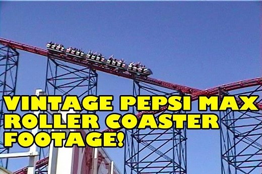 102K views · 503 reactions | Take a ride on Blackpool Pleasure Beach's Pepsi Max Big One in this "vintage" footage from 2002! | Theme Park Review | Facebook