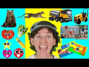 My First 100 Words in English Chant Step 3 | Animals, Shapes, Opposites | Learn English Kids - Videos For Kids