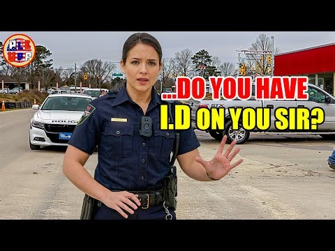 Citizen Teaches Female Cop the Law on Camera | 1st Amendment Audit | Id Refusal #195