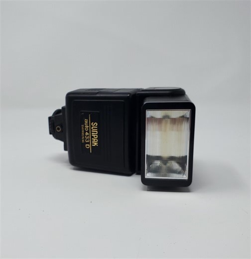 Sunpak Auto 433D Thyristor Flash for Olympus Vintage Cameras | Hot Shoe Mount - Etsy