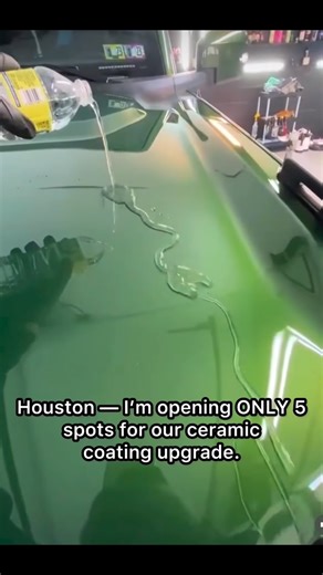 🔥 3 Spots Only – Ceramic Coating Upgrade Full paint Polish coating for Extreme gloss UV protection Hydrophobic like crazy Professional results — LIMITED availability | Double Dog Detailing HTX