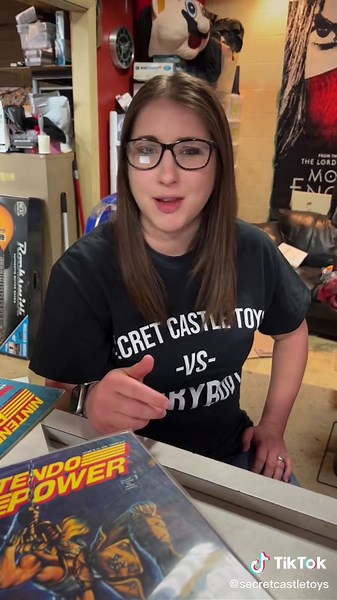 Exploring the Nintendo Power Collection at Secret Castle Toys and Games