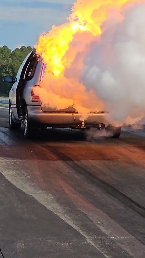 Minivan Explosion at Dragstrip? A: It's a Jet Engine In A Minivan!!! - #Minivan #Dragstrip #dragrace #dragracing #Engine #jetengine #jet #explosion #flanes #race #Racing #horsepower | The Customized Ride
