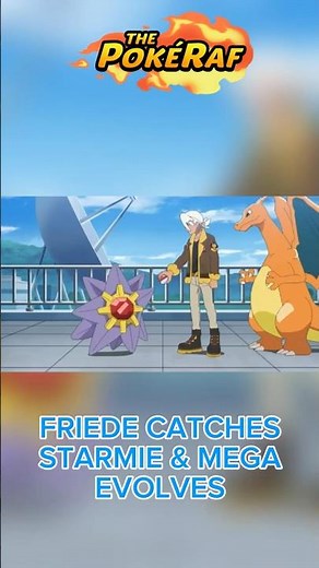Friede Catches Starmie & Mega Evolves in Pokémon Horizons AMV