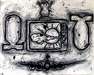 A Narcoleptic Artist Draws His Apocalyptic Sleep Paralysis Visions in Ink