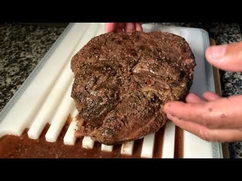 Sous Vide Chuck Pot Roast Seared On a Blackstone Griddle