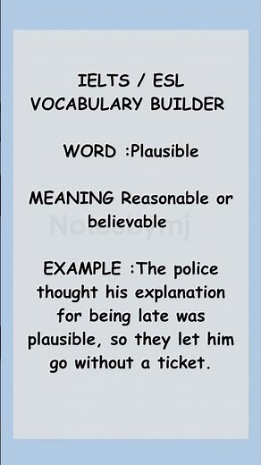 Stop Saying "Believable"! Use This IELTS Band 8 Word Instead 🚀