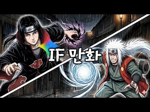 제미나이로 그려보는 이타치 vs 지라이야