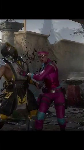 Scorpion vs Sonya Blade | Epic MK11 Fight | #Cinematic #gaming #ytshorts #15august