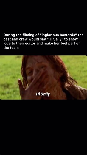 Daquan on Instagram: "RIP Sally 📌Whenever Quentin Tarantino called “cut,” he’d often send a quick on-camera greeting to his longtime editor, Sally Menke. Because she would spend long hours alone in the editing room shaping his films, he’d have the cast or crew look straight into the camera and say “Hi Sally” as a playful shout-out. It became a nice lighthearted tradition during the making of movies like Inglourious Basterds and Kill Bill, showing how much he appreciated the individual behind th