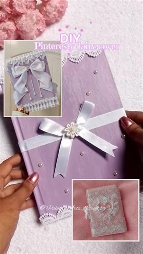 Turning a Boring Notebook into Aesthetic Masterpiece 💕 #youtubeshorts #shorts