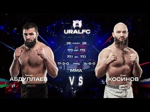 Тахир Абдуллаев vs Олег Косинов Tahir Abdullayev Ural FC