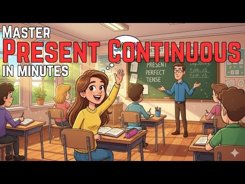 Present Continuous Made Easy — Learn Real English Today!