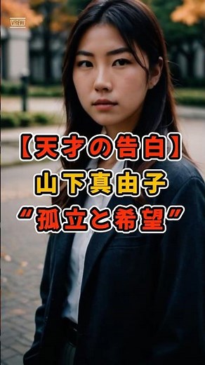 【天才の告白】山下真由子“孤立と希望”