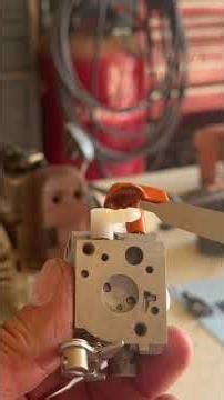 Stihl carburetor and valve adjustment repair.
