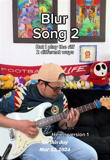 Exploring Blur's Song 2 in Two Guitar Styles