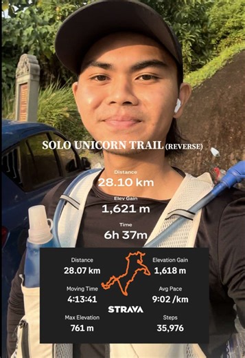 Solo Trail Running Adventure on Unicorn Trail