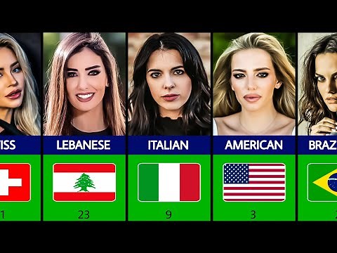 Top 50 Countries With The Most Beautiful Women In The World