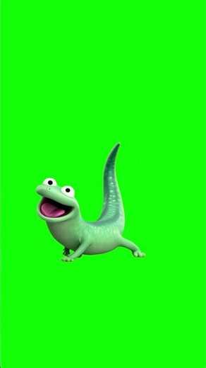 Tom the Lizard Walking meme - Green Screen - Hoppers