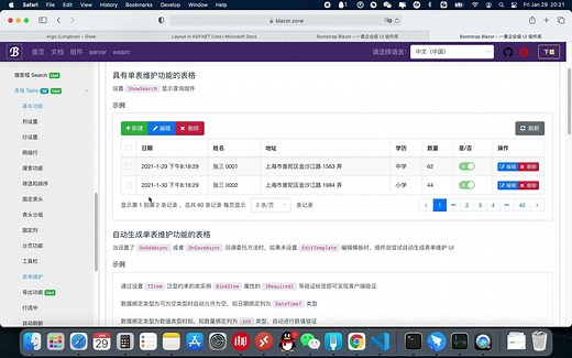 Bootstrap Blazor 分页组件讲解