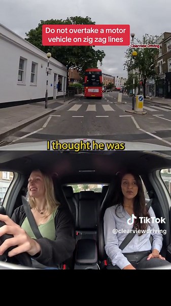 Understanding Zigzag Lines on Roads in London