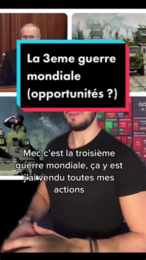 Opportunités financières liées à la troisième guerre mondiale