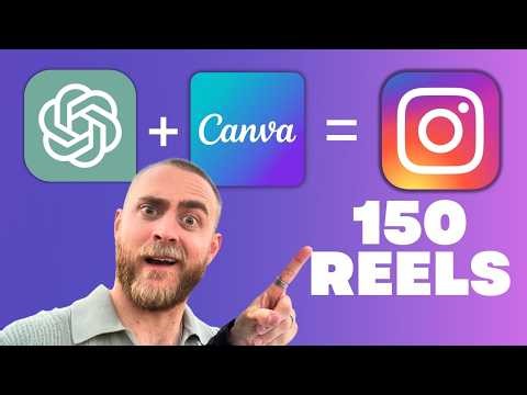 Make 150 Trial Reels for Instagram in 15 minutes using ChatGPT and Canva