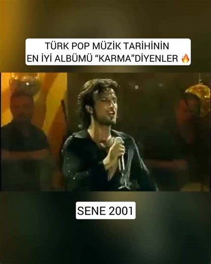 NOSTALJİ VİDEOLAR on Instagram: "ALBÜM ADI: KARMA ŞARKI ADI: AY SENE: 2001 Karma, Türk şarkıcı Tarkan’ın 1 Ağustos 2001 tarihinde yayınlanan dördüncü albümüdür. Albüm İstanbul Plak ve Tarkan’ın 1997 tarihinde kurulan Hitt Müzik etiketiyle yayınlandı. 1997 yılında yayınladığı Ölürüm Sana adlı üçüncü albümünün etkisi sürerken 2000 yılında askere gitti. Aynı yılın Kasım ayında dördüncü albümünün kayıtlarına başladı. Mayıs 2001 tarihinde tamamlanan kayıtlar altı farklı stüdyoda yapıldı. Altı ay süre