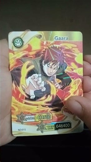 Naruto trading card #naruto #boosterpacks #viral #cards