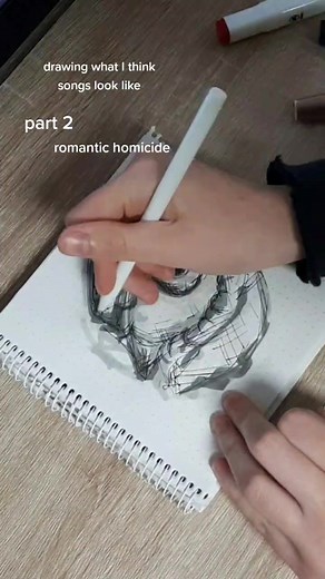 Drawing What I Think Songs Look Like | Rhythm in Art Drawing