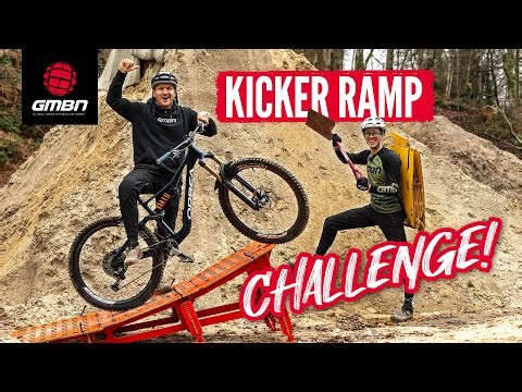 Kicker Ramp Jump Showdown! | GMBN Presenter Challenge - Blake Vs Isaac