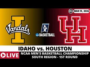 IDAHO VS HOUSTON 🏀 NCAAM Basketball Game Score Radio Play-by-Play