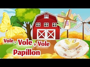 Vole, vole, vole, papillon ✓Comptine avec gestes pour enfants et bébés ✓ @kattakitt #chanson#kids