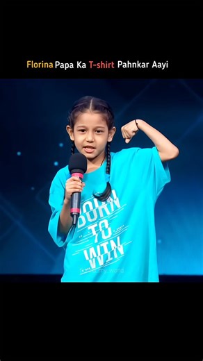 florina 💖 on Instagram: "Papa Ka T-shirt 👕😄... @florina_gogoi__official . . . . . . . . #tusharshetty #florinagogoi #flotus #superdancerchapter #florina superdancer supergurutushar superflorina tusharians dance hiphop floshar florinaandtushar swag dancer fanpage teamtusharshetty flotusforthewin"
