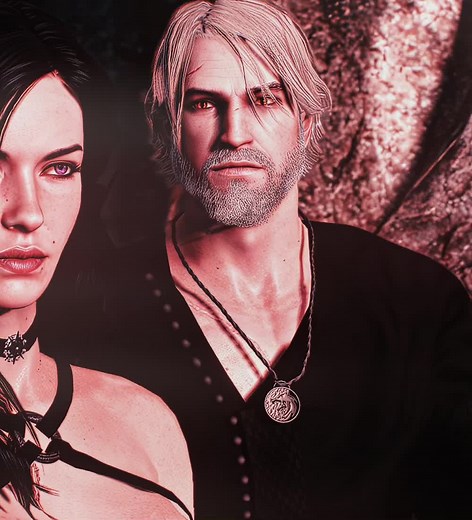 Geralt and Yennefer - The Witcher 3 Gaming Edit