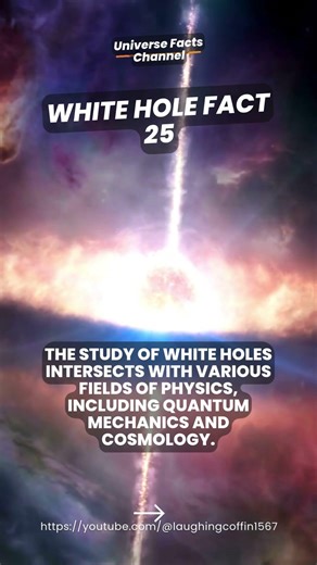 ⚪ White Holes Might Break the Laws of Physics