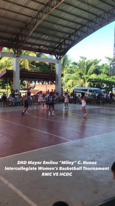2nd Mayor Emilou “Miloy” C. Nunez Intercollegiate Women’s Basketball Tournament | RMC VS HCDC #basketballwomen #fbreelsvideo #reelsviralシ #courtvision | Court Vision