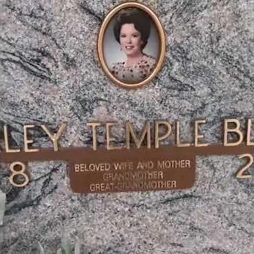 Shirley Temple's gravesite