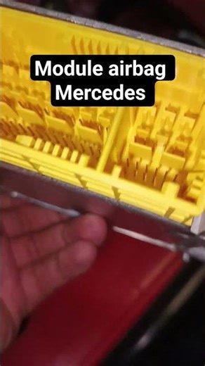 Mercedes Benz airbag deploy module #fblifestyle #automobile