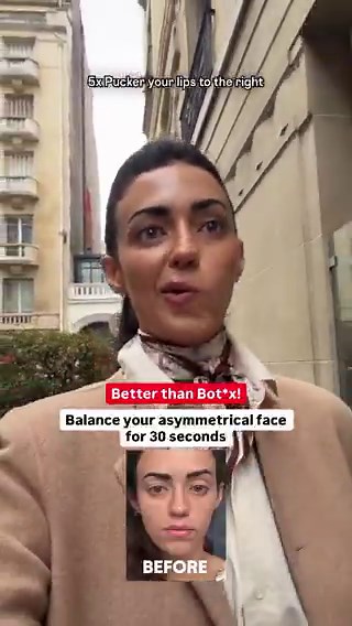 Most of us have one side of our face that works a little harder than the other, especially when we smile or chew. Over time, that creates a tiny imbalance that shows up in photos and video. The easiest fix for this is movement + awareness.