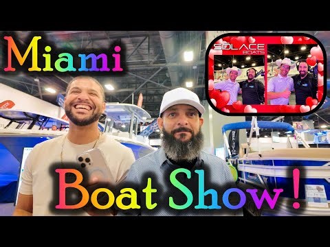 Miami Boat Show is Full of Love ! Chit Show at Mibs 2026 !
