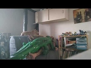 inflatable crocodile