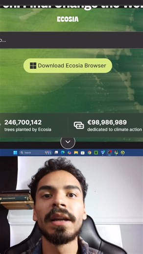 Education2Success on Instagram: "What is @ecosia ? Do you use Ecosia? Check out the search engine that saves the planet, with a worry free AI search as well! Ecosia (derived from “eco” and “utopia”) is a non-profit tech organization based in Berlin, Germany. It runs its namesake internet search engine, which launched on 7 December 2009 to coincide with UN climate talks in Copenhagen. More recently the organization has launched additional products such as a namesake web browser. Ecosia delivers a